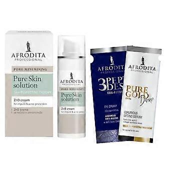 Afrodita Pure Skin Solution ZnO Normalizing Cream Sk. Fat + 2 Samples
