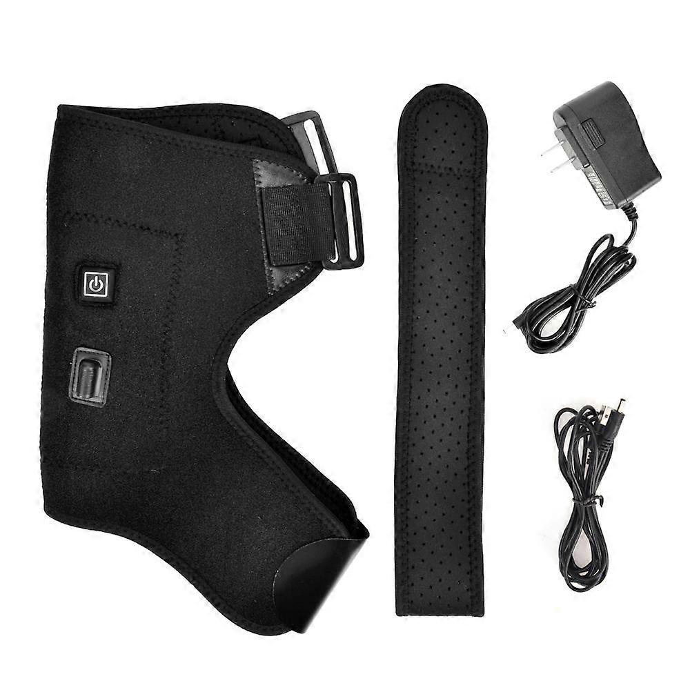 Electric Heating Shoulder Pad, Orthopedic Care Belt Back Support Dislocation Rehabilitation Sports Protection