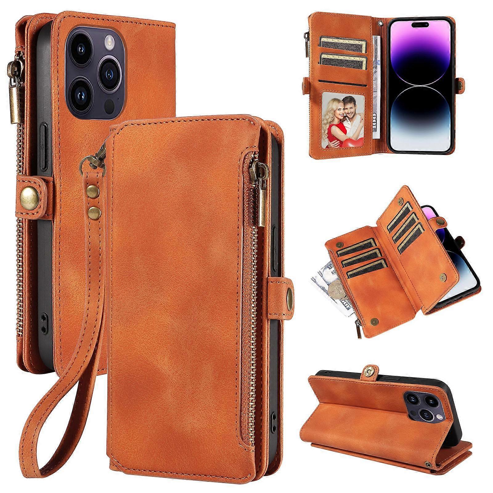 Fantasy Multifunctional Zipper Wallet Leather Phone Case