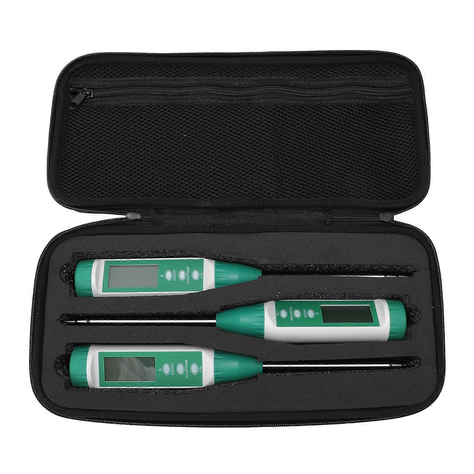 NPK Tester Kit Precise Nitrogen Phosphoric Potassium Soil Fertilizer Nutrient Analyzer Meter for Greenhouse Planting