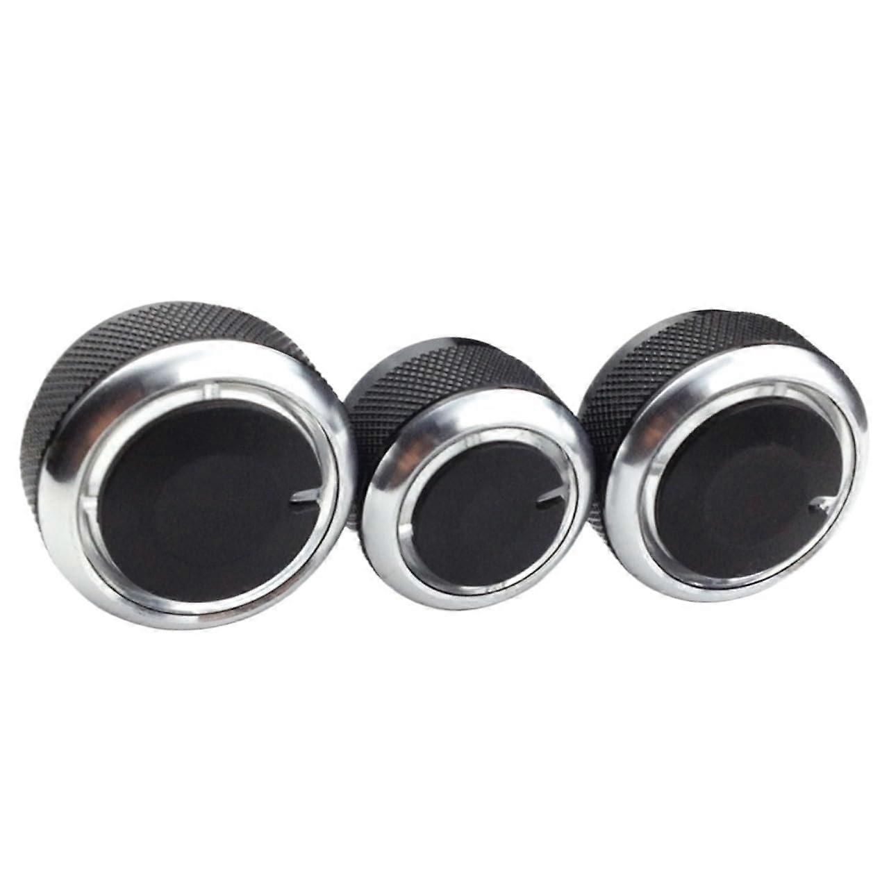 3pcs/Set Compatible for Hyundai Elantra 2004 to 2016 AC Knob Car Air Conditioning Heat Control Switch AC Knob