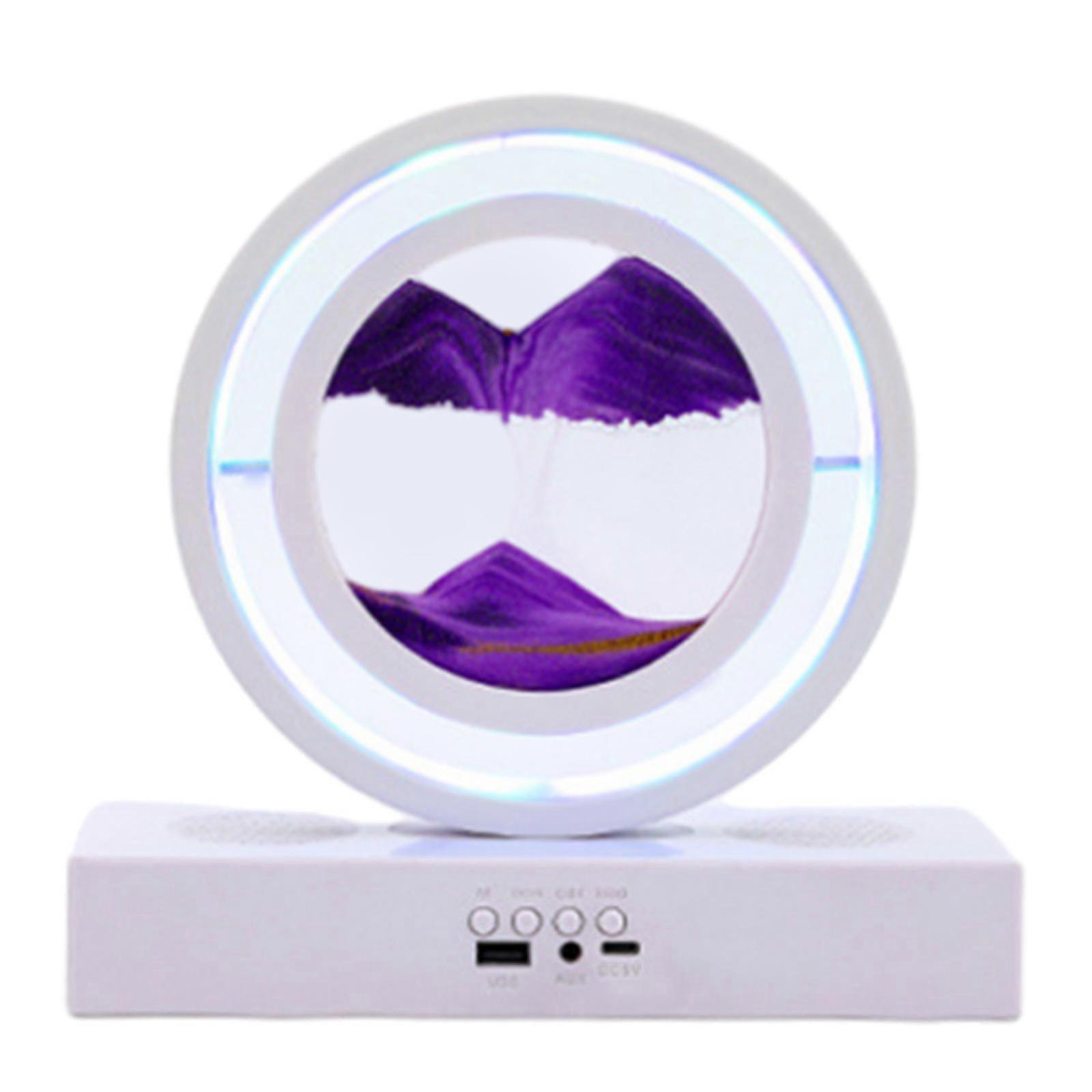 Bluetooth Audio Quicksand Painting Mood Table Lamp Night Light Sleeping Lamp Decorative Gift Quicksand Ornaments Internet Popularity Table Lamp pp286