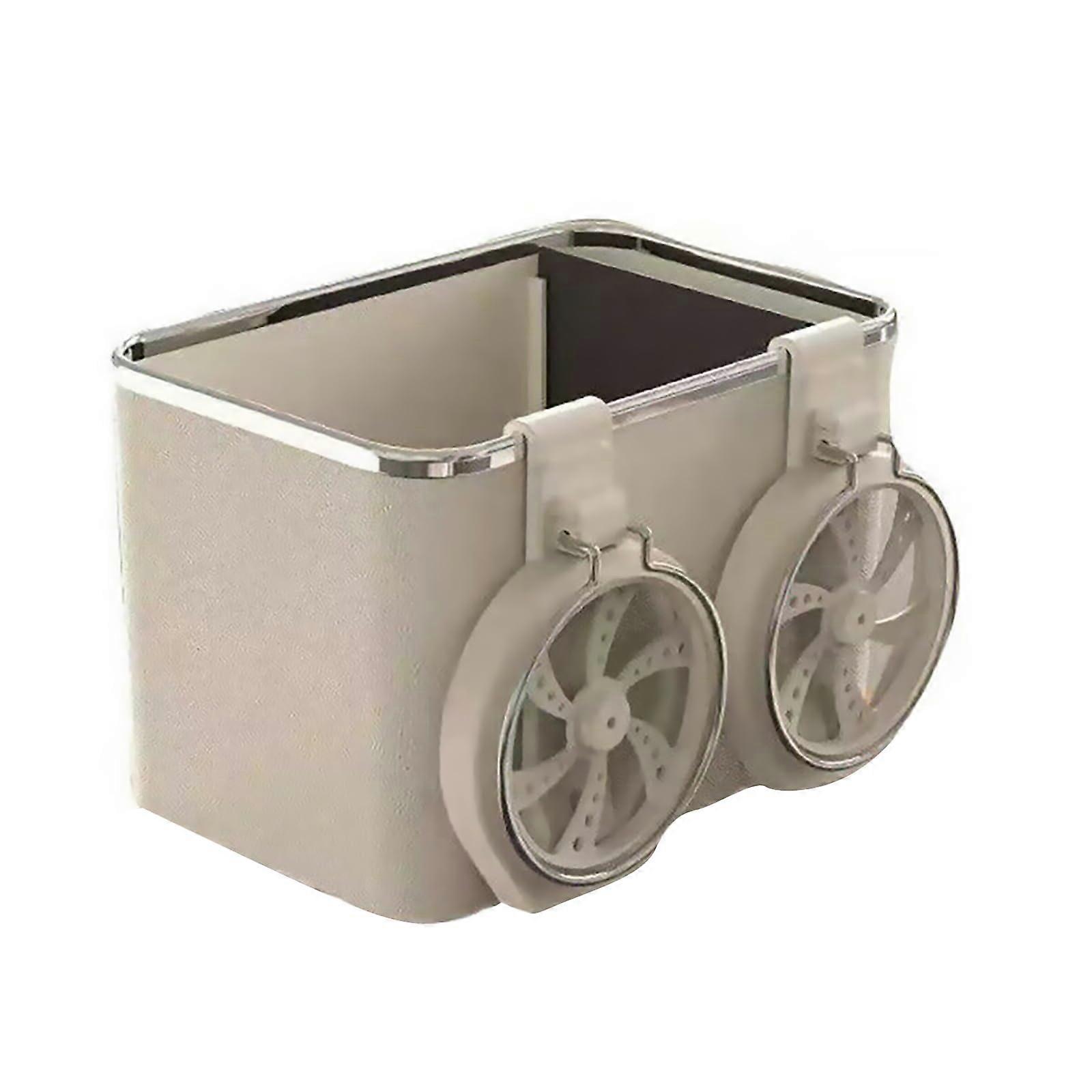 Multifunctional Car Armrest Storage Box with Cup Holder, Tissue Box, and Center Console Organizer for All Vehicle Models