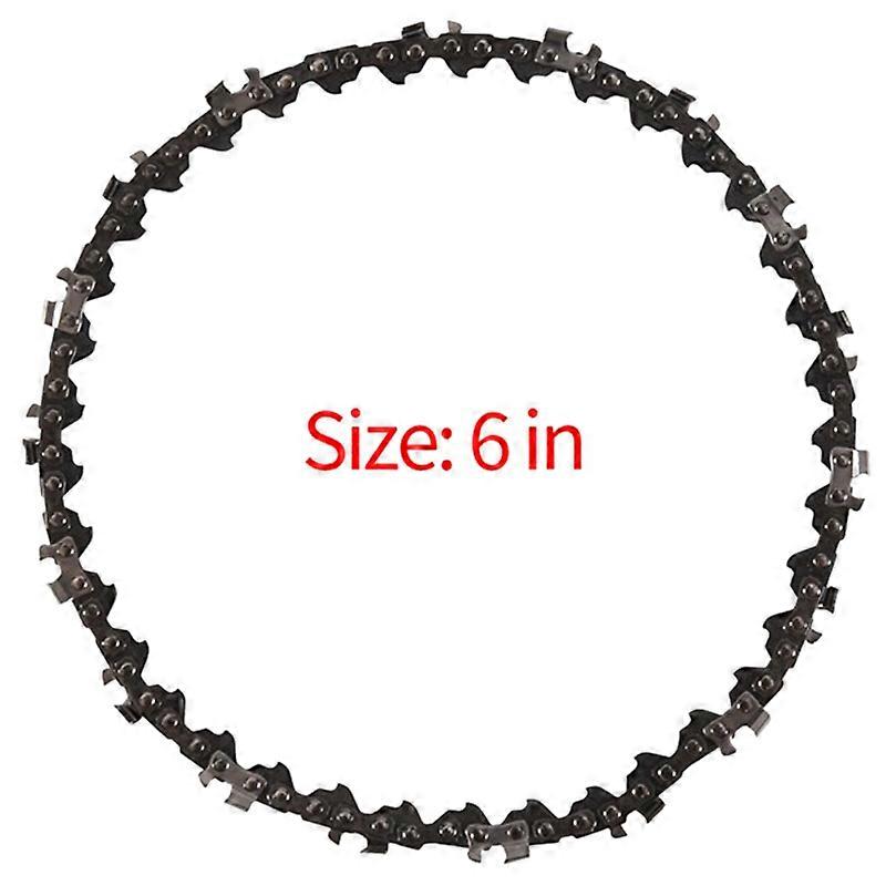 10PCS 6 Inch Chain and Guide Rail Set for Mini Saw Special Chain Hardware Tool Saw Chain
