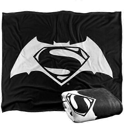 Cobertor com Logo Batman V Superman