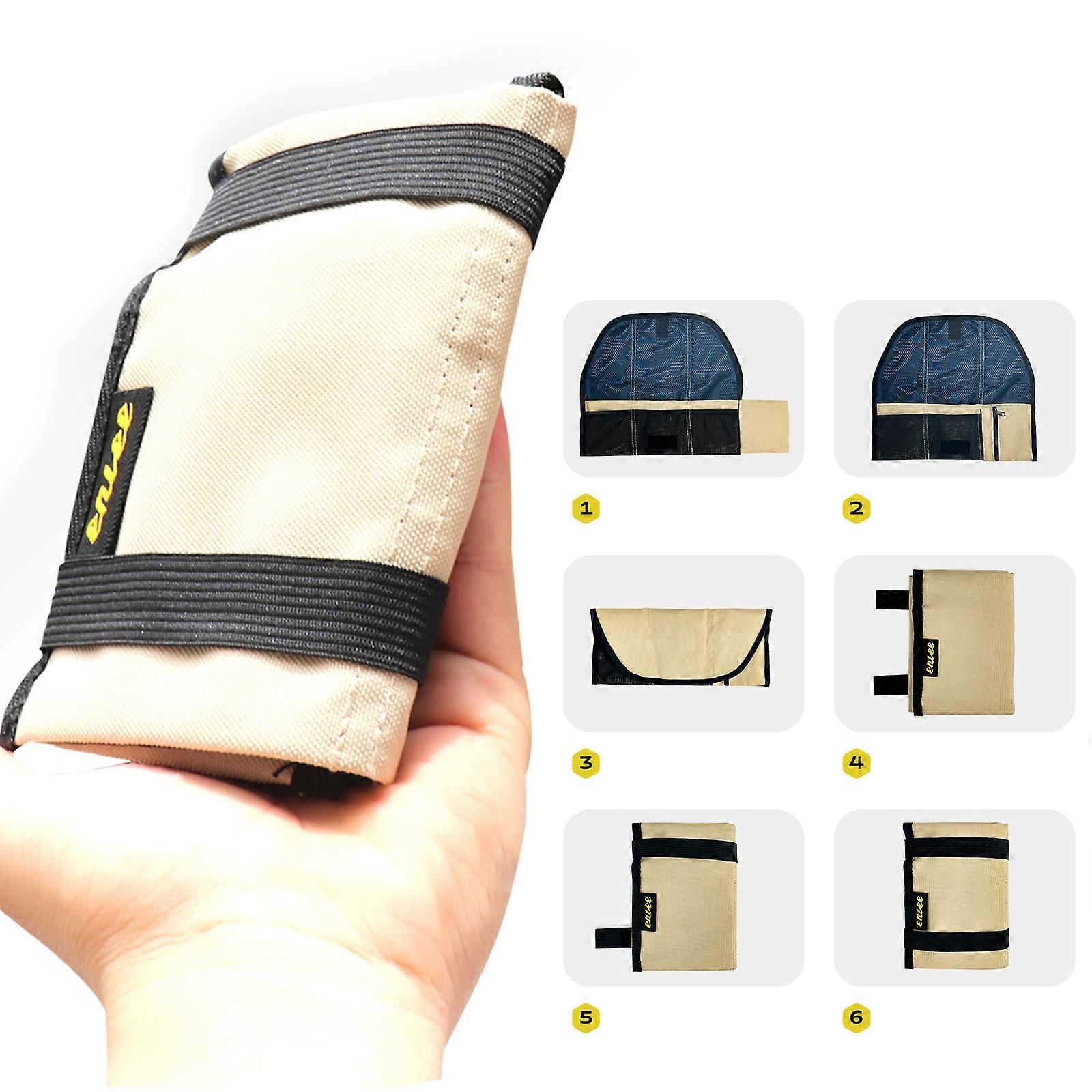 Quick Release Bike Saddle Bag 27x31cm Waterproof 600D Polyester