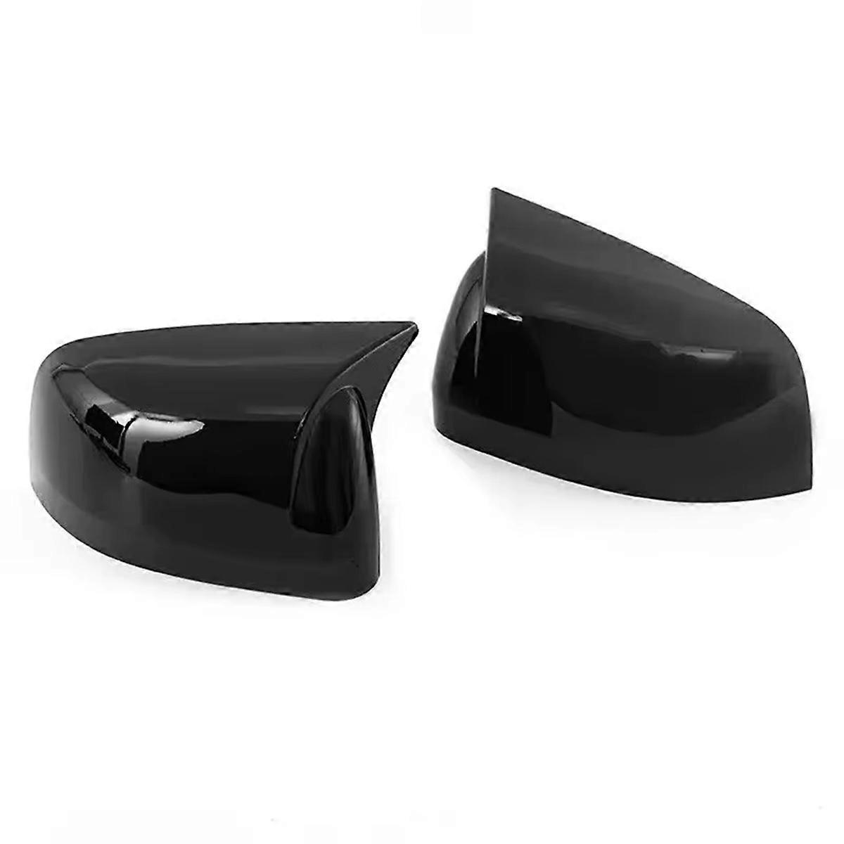 1 Pair Car Rearview Mirror Cover Horn Rearview Mirror Shell
