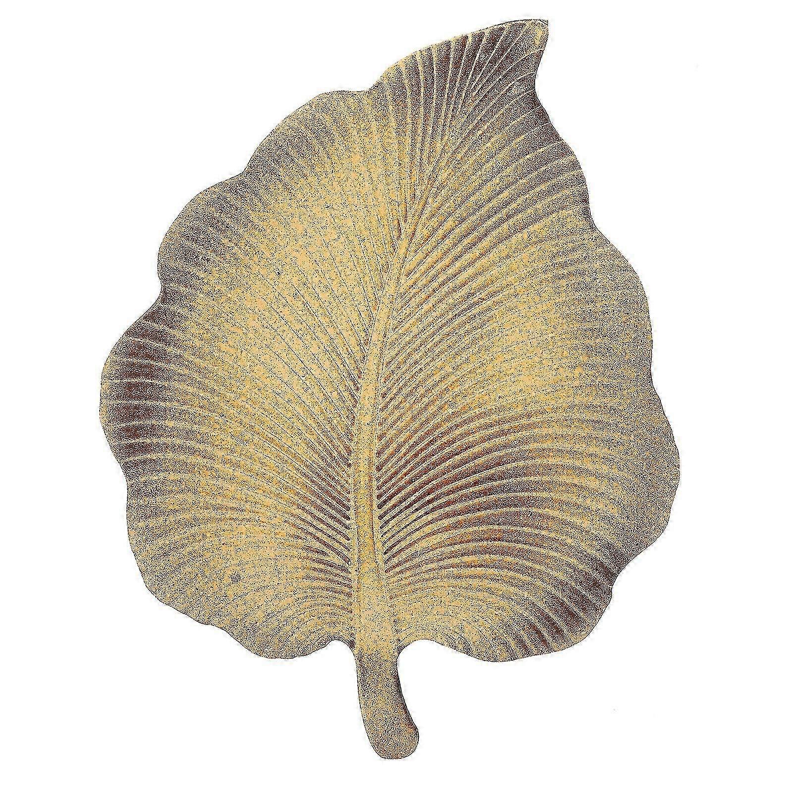 Yaprak Şeklinde Ahşap Tabak Atıştırmalık Şeker Servis Tabağı Tatlı Tepsi Yenilikçi Yaprak Modelleme Takı Tepsisi şanslı