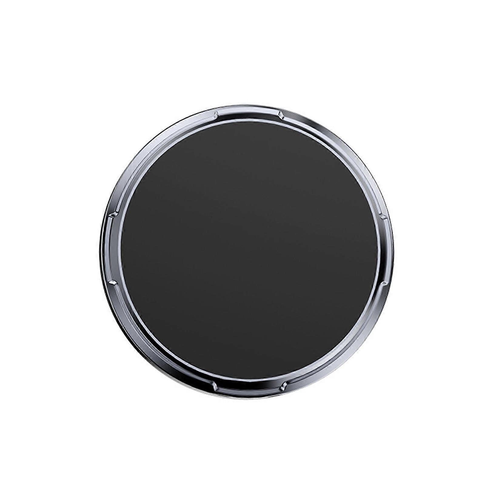 Round Car Mount Dashboard Stand, Magnetic Adhesion, Reusable Adhesive, User Friendly Quick Single Handed Use for Driver