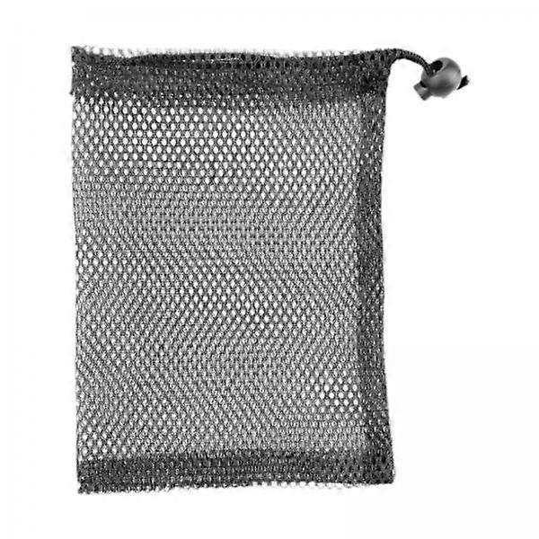 5x Small Mesh Bag Storage Pouch Mesh Drawstring Bag Stuff Sack for Toys Lipstick