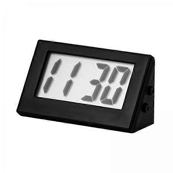 2-4 Packung Table Clock Battery Powered LCD Display PS for