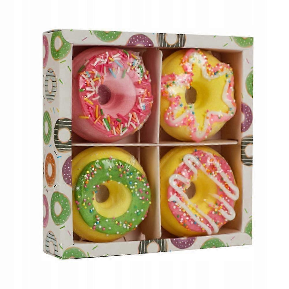 2025 Bubble Bath Balls Donut Salts 4 Pcs