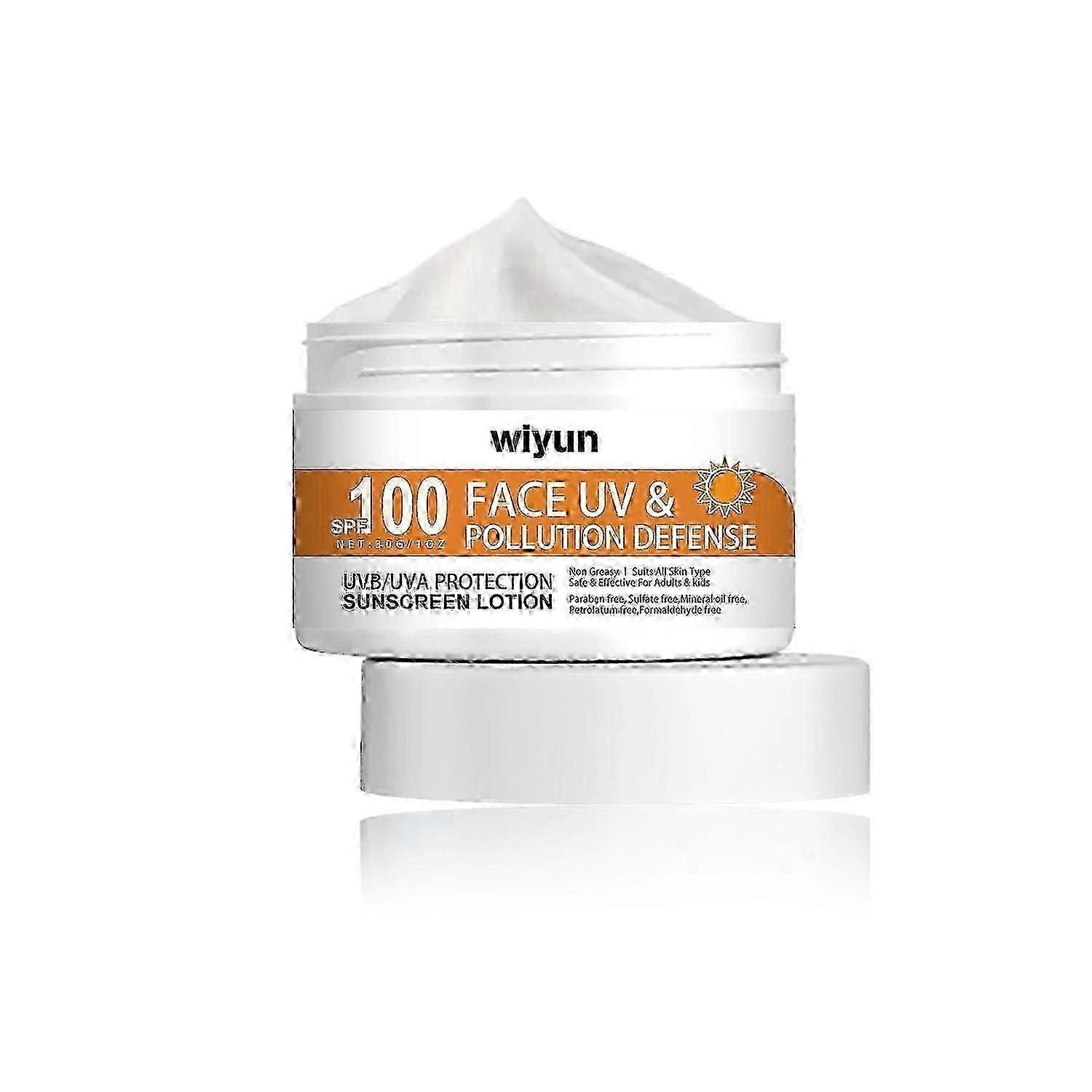 Wiyun Gentle Protective Cream Outdoor Uv Isolation Non-Sticky Refreshing Moisturizing Skin Moisturiz