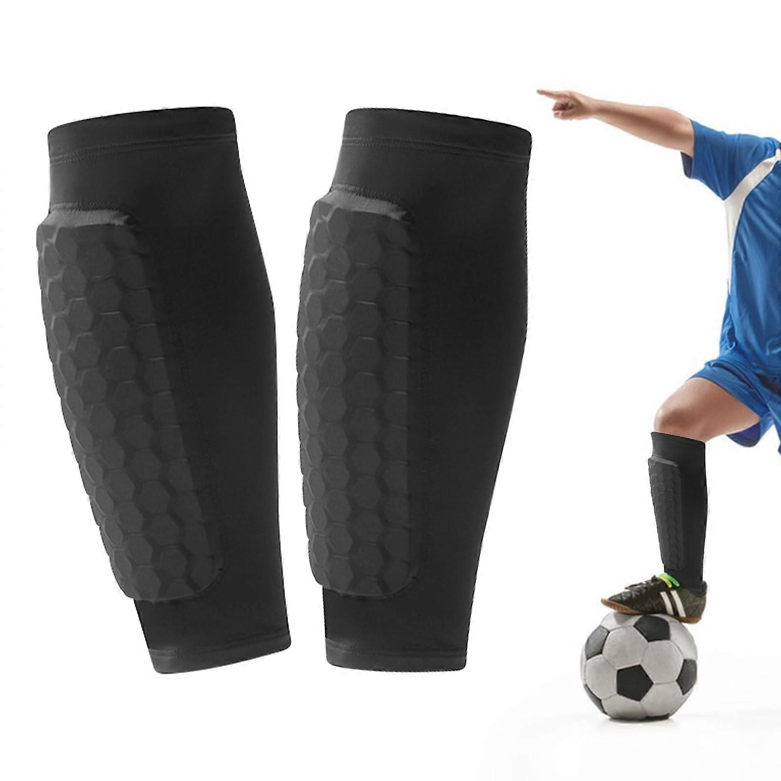 Children's Football Shin Pads, Breathable Non-Slip Design, Suitable for Men, Women, Teenagers, Adjustable Size, Durable Material