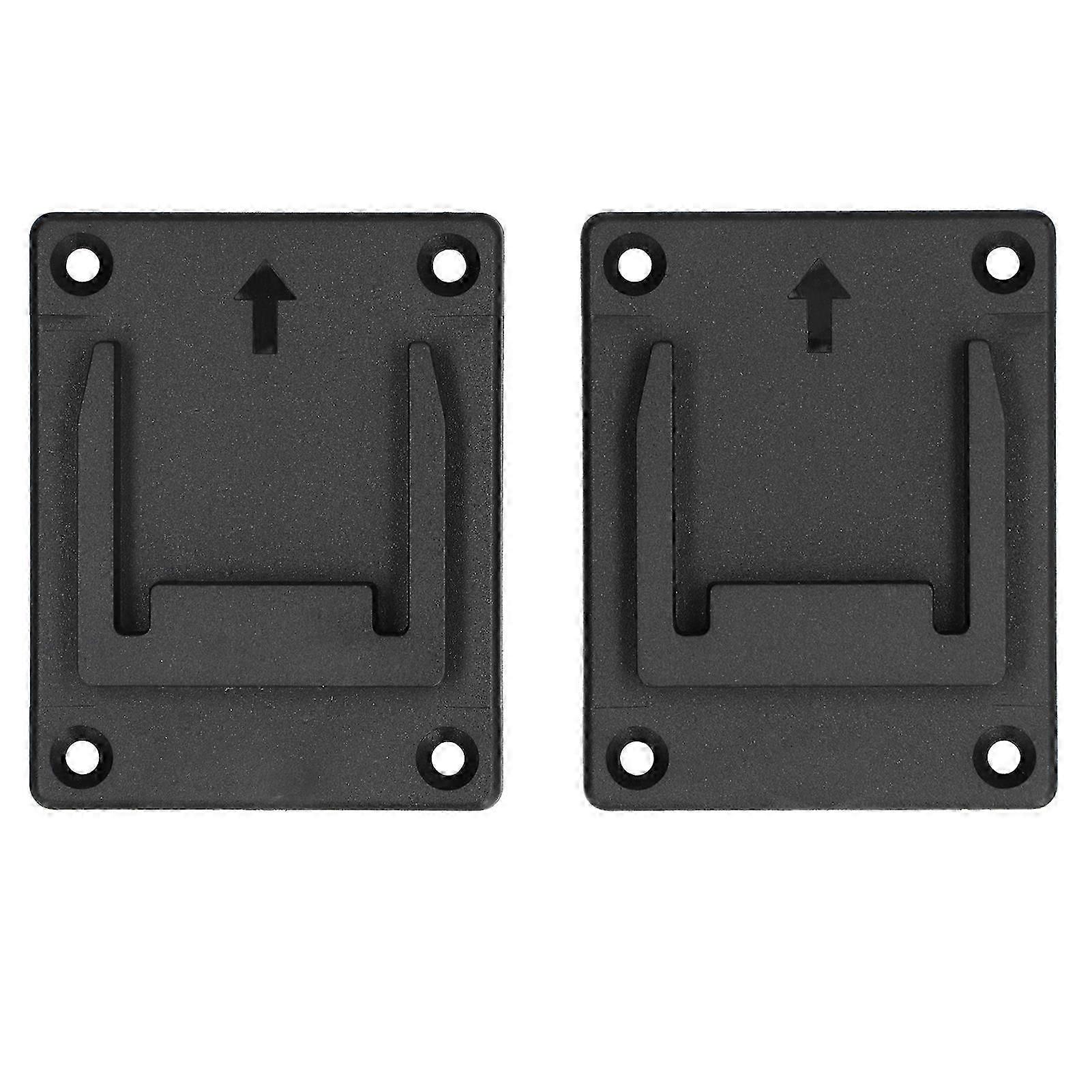 2 قطع أداة حامل قفص الاتهام البطارية جبل قوس ABS شل تخزين تحديد الرف لبوش 18V