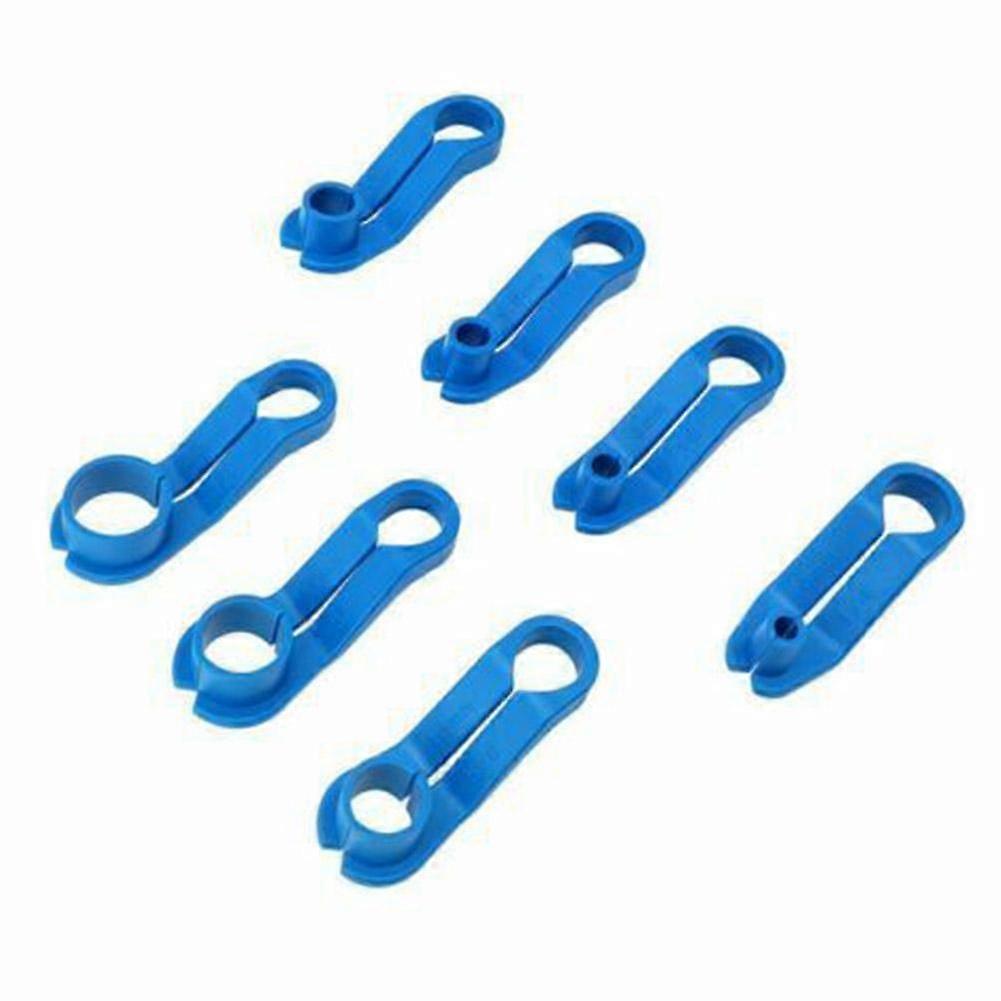 7pcs(A)$Car air conditioning oil pipe disassembly tool gasoline pipe air conditioning pipe quick connector clip disassembly tool