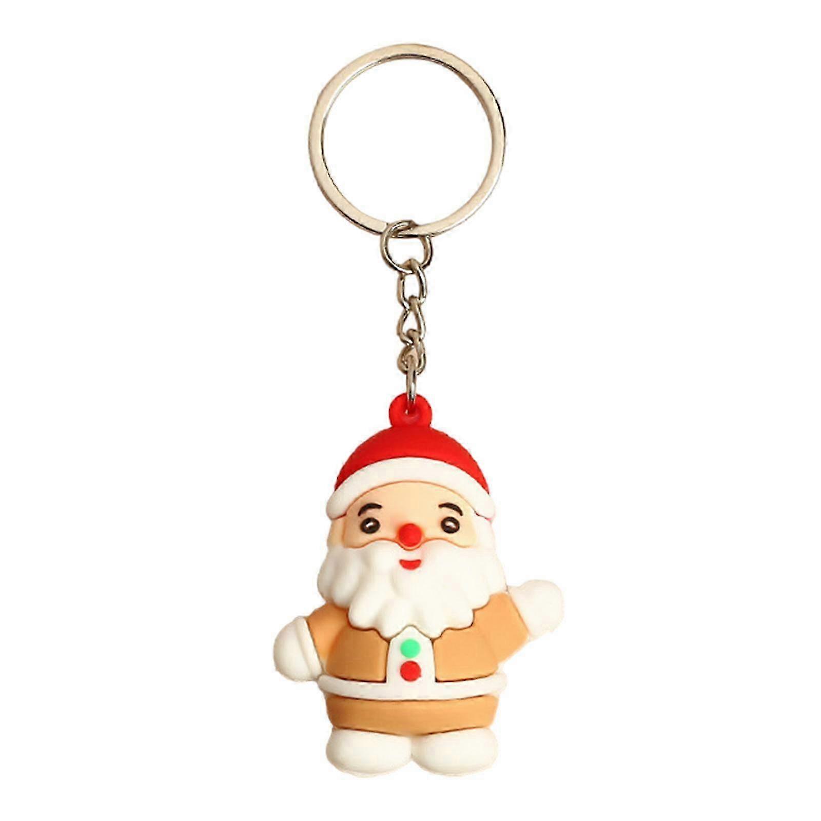 Holiday Keychain Ornament Wallet Decoration Keyring for Kids 4.1cmx5cm