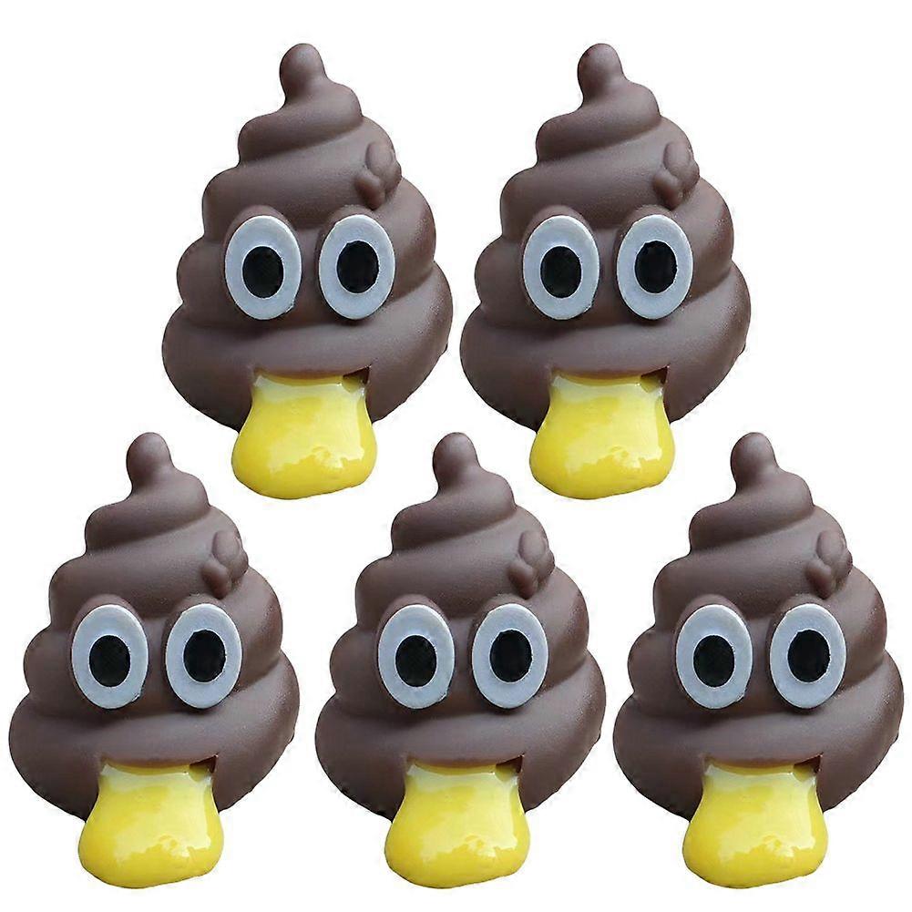 Funny Poo Stress Ball Realistic Poop Squeeze Toy Slow Rebound Decompression for Adults Kids Home Office Decor