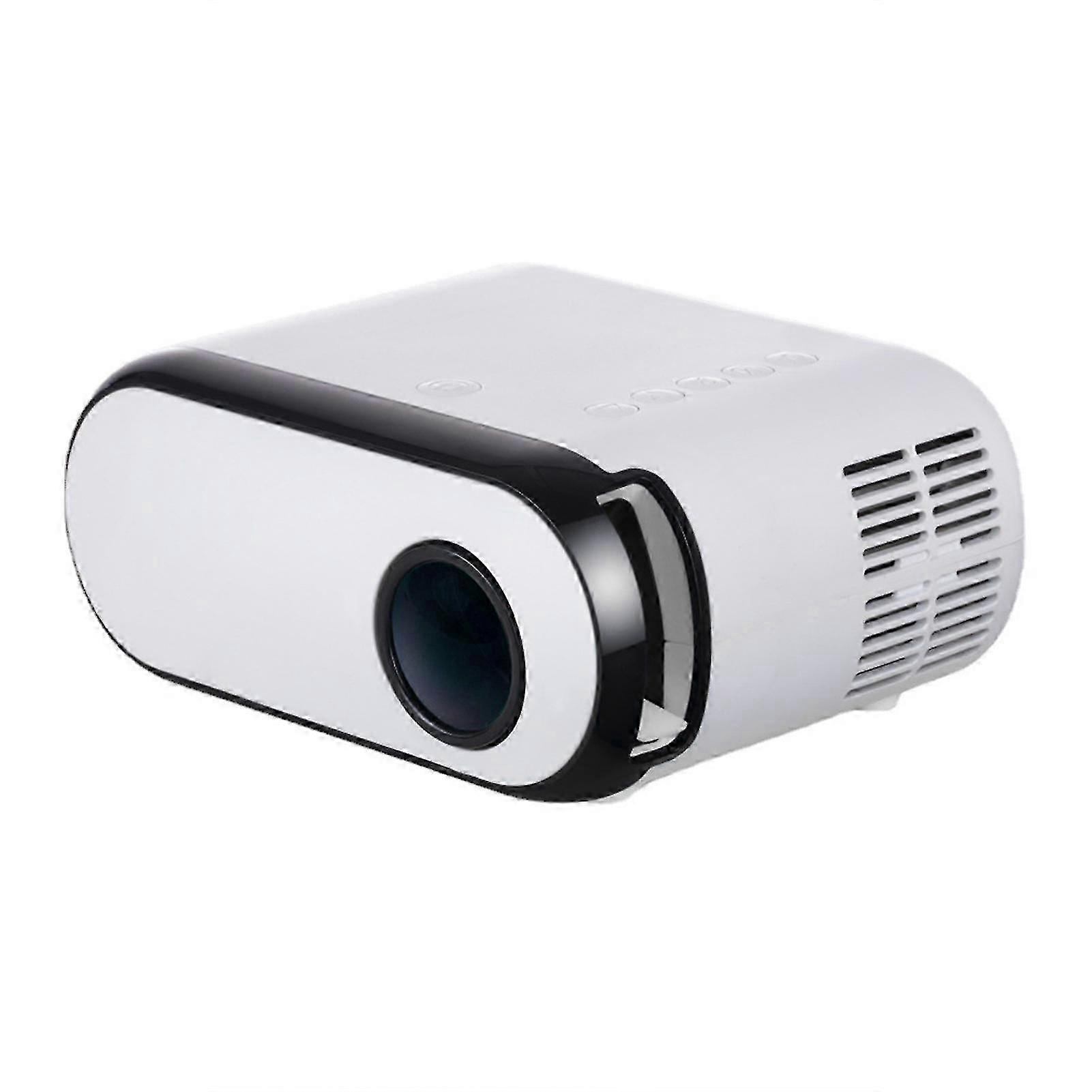 Home Office Mini Projector Clear Image Smooth Playing Projector Compatible With Speaker Computer
