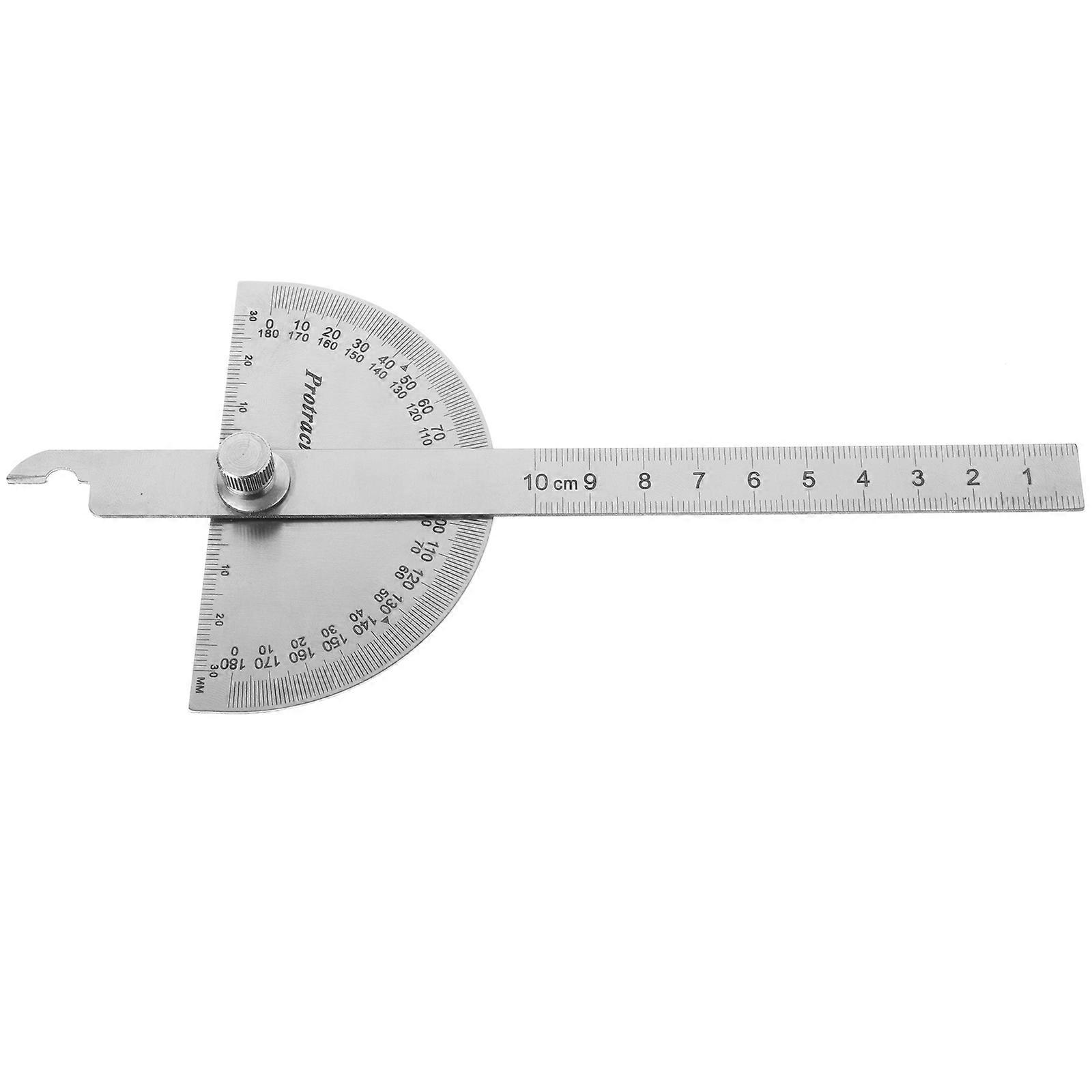 Protractors Protractor Angle Construction Tool Craftsmen Round Measurement Tool For Woodworking 1Pcs