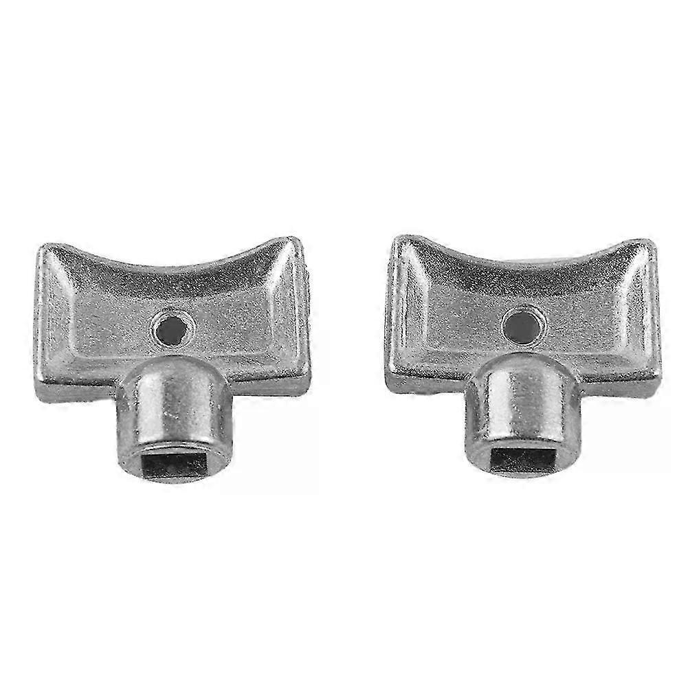 Square Socket Brass Radiator Keys Plumbing Bleeding Key Solid Water Tap Suitable for  Exhaust Valve Air Valve Tool Hole Core