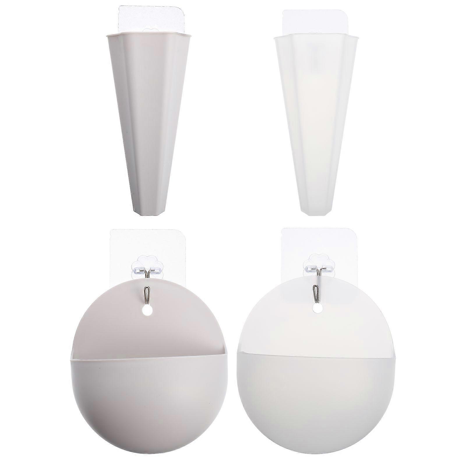 Wall Planters Hanging Geometric Succulent Planter Kitchen Storage Container 4Pcs