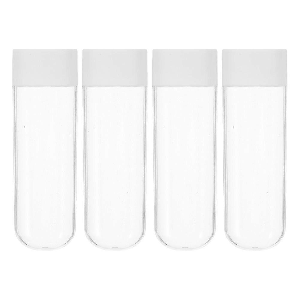 Toothbrush Head Storage 4Pcs Transparent PP Small Packing Box for Clean Protection Storage