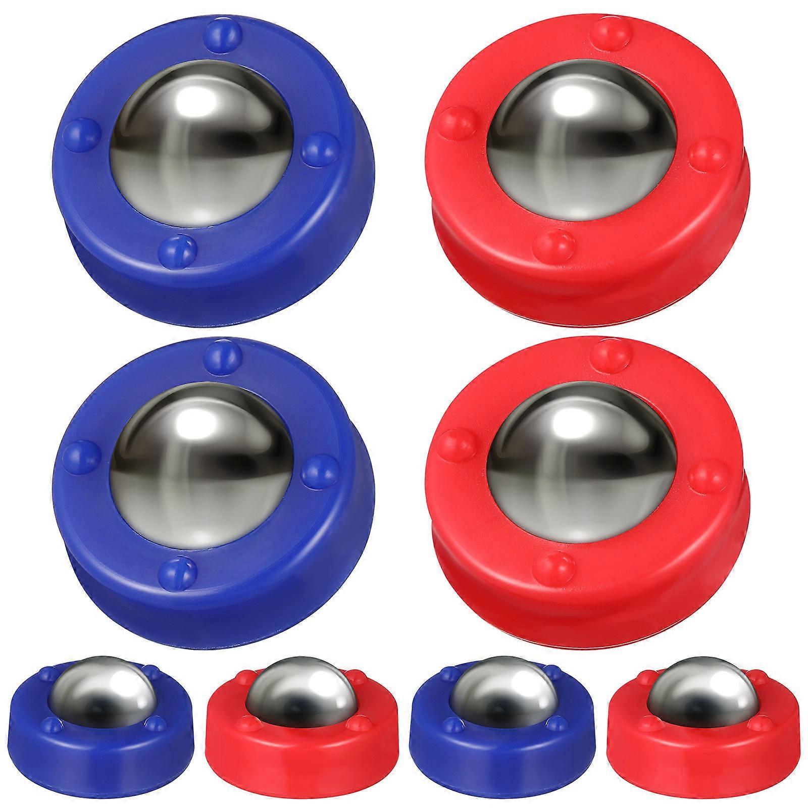 16pcs Mini Shuffleboard Pucks for Tabletop Curling Games Replacement Rollers for Shuffleboard Tables Sliding Bead Game Toy for Kids, Adults,