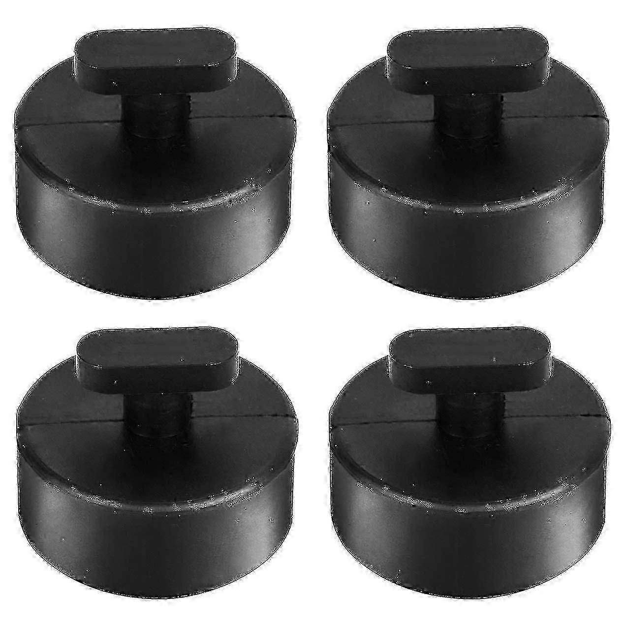 4 Pcs Car Jack Support Block Rubber Pad Solid Adapter Rubber Jack Pad Rubber Pad For Corvette C5 C6