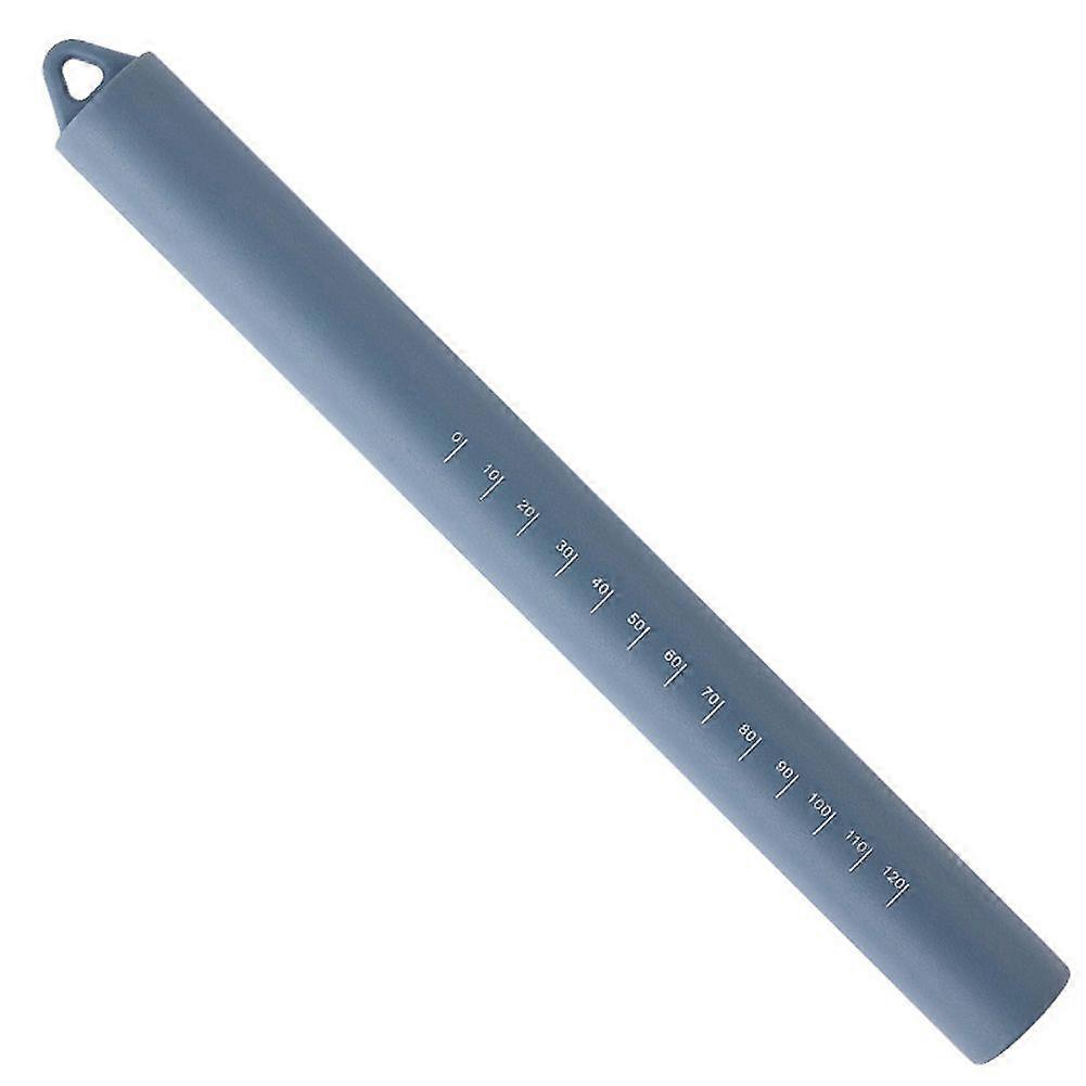 Food Grade Silicone Rolling Pin with Scale Non Stick Rolling Stick Multipurpose Dumpling Wrap Stick