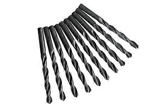 10x HSSR Metal Drill Spiral Drill Bit for Cordless Screwdrivers / Drills Diameter 6.6 mm