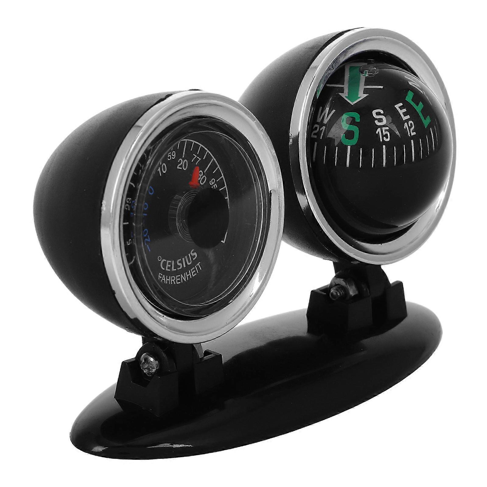 Adjustable Vehicle Compass Dashboard Ball for Accurate Direction in Car or Boat, Durable Design for Reliable Performance