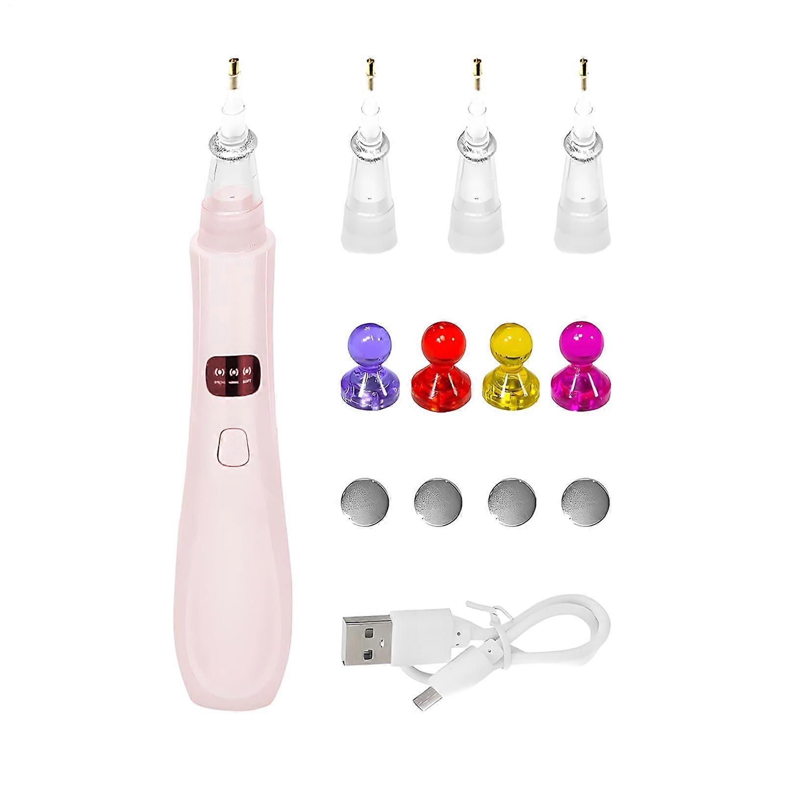 Rechargeable Diamond Painting Pens with 3 Adjustable Modes, Pink