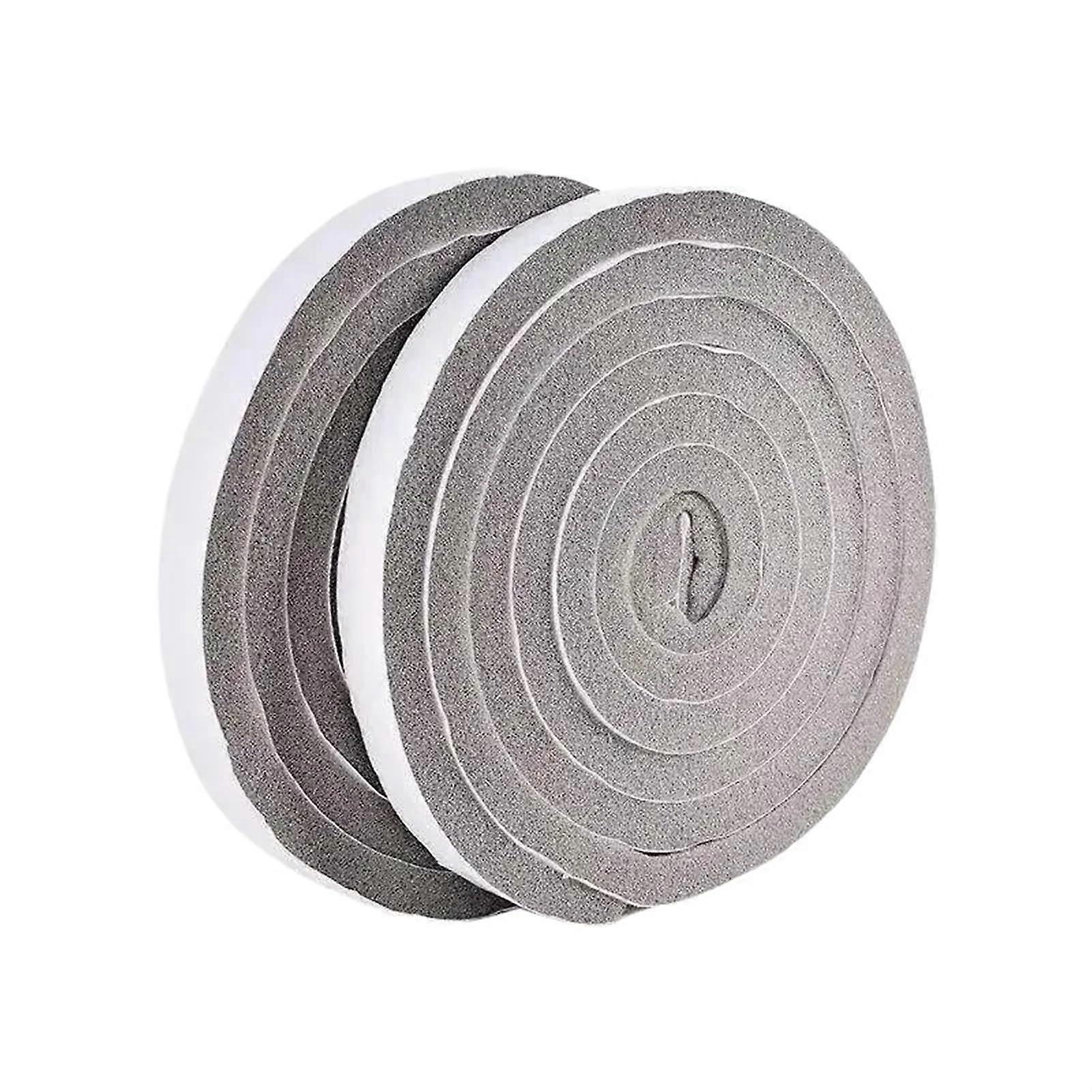 4m door/window sealing strip, soundproof, foam backing, noise insulation, dustproof, seam sealing strip 4m 10mm15mm