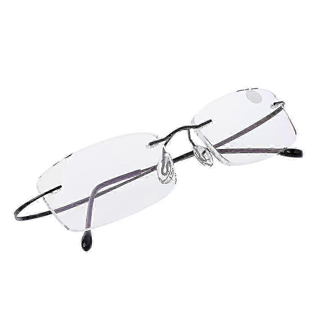 Ultralight Rimless Reading Glasses for Presbyopia +1.0~+3.5