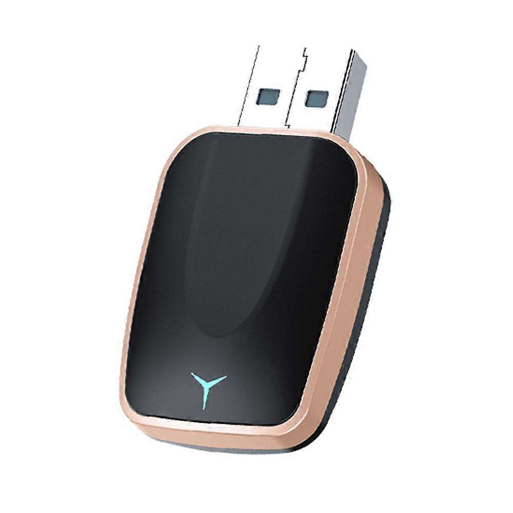 AB051E 2 in 1 CarPlay Android Auto Wireless Adapter Bluetooth-Compatible WiFi Connection USB Dongle