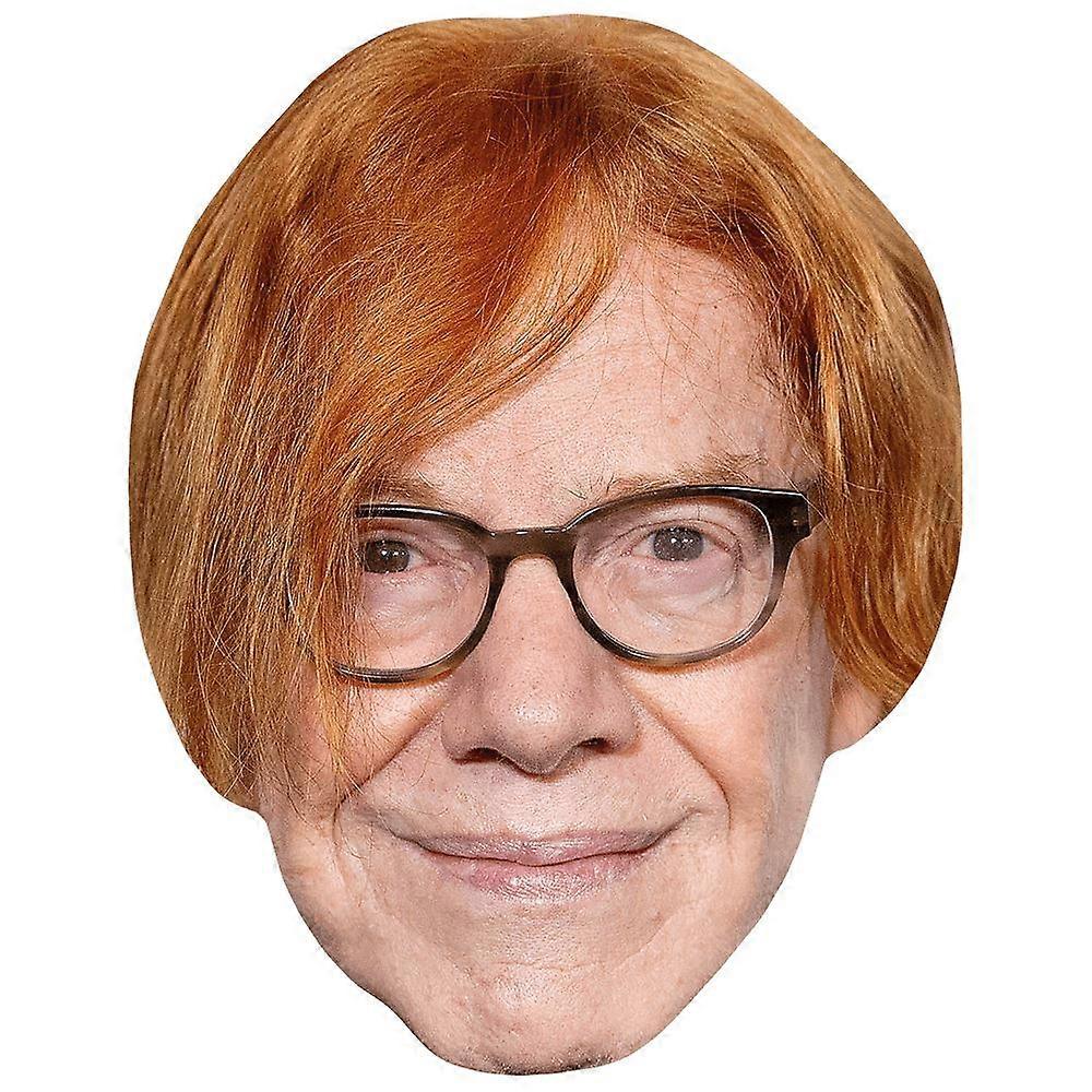 Danny Elfman (Glasses) Celebrity Mask, Flat Card Face