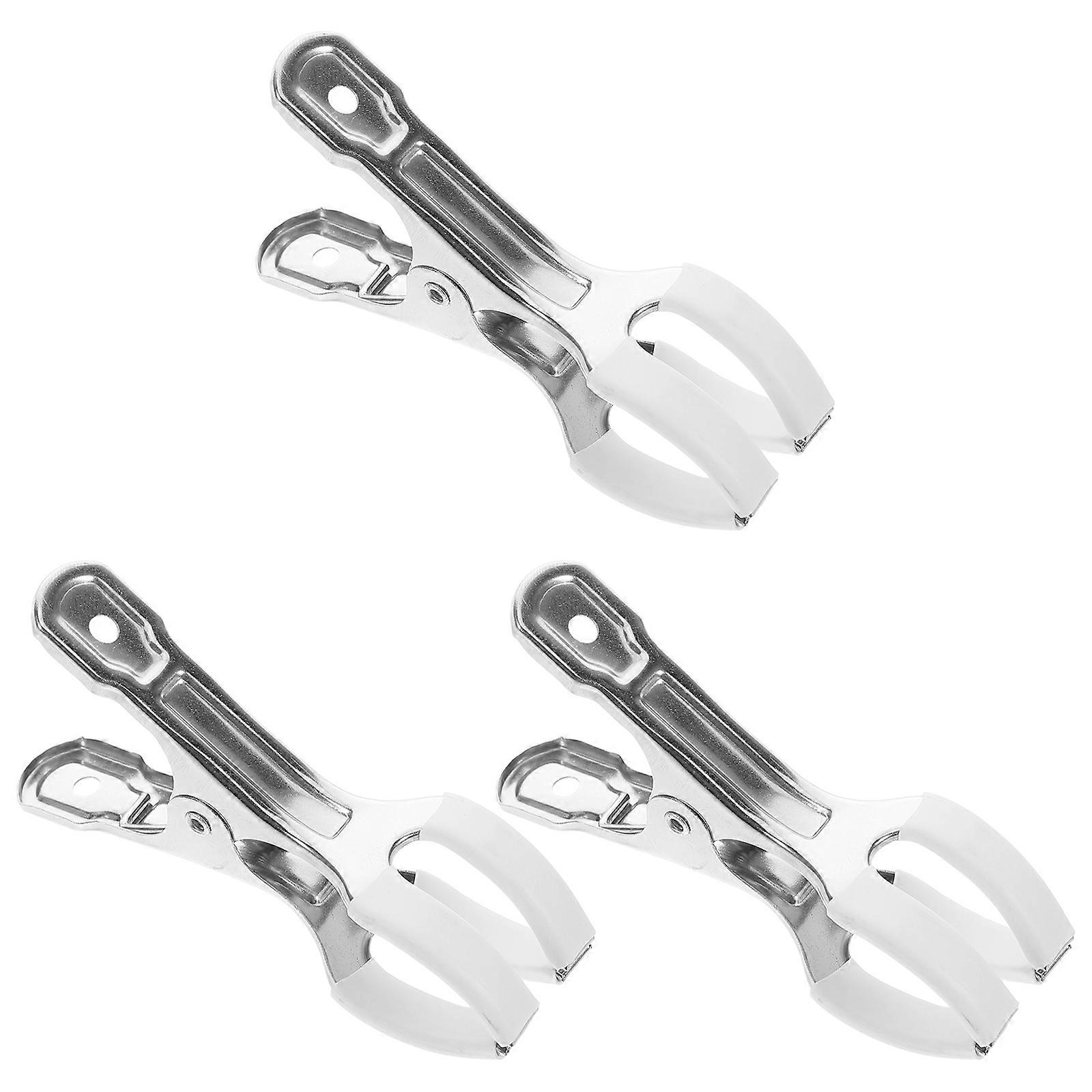 Wind Instrument Repair Indentation Clip Stainless Steel for Music Instruments Maintenance Compact Size 8.50X4.00X2.50CM Pad Replacement 3Pcs