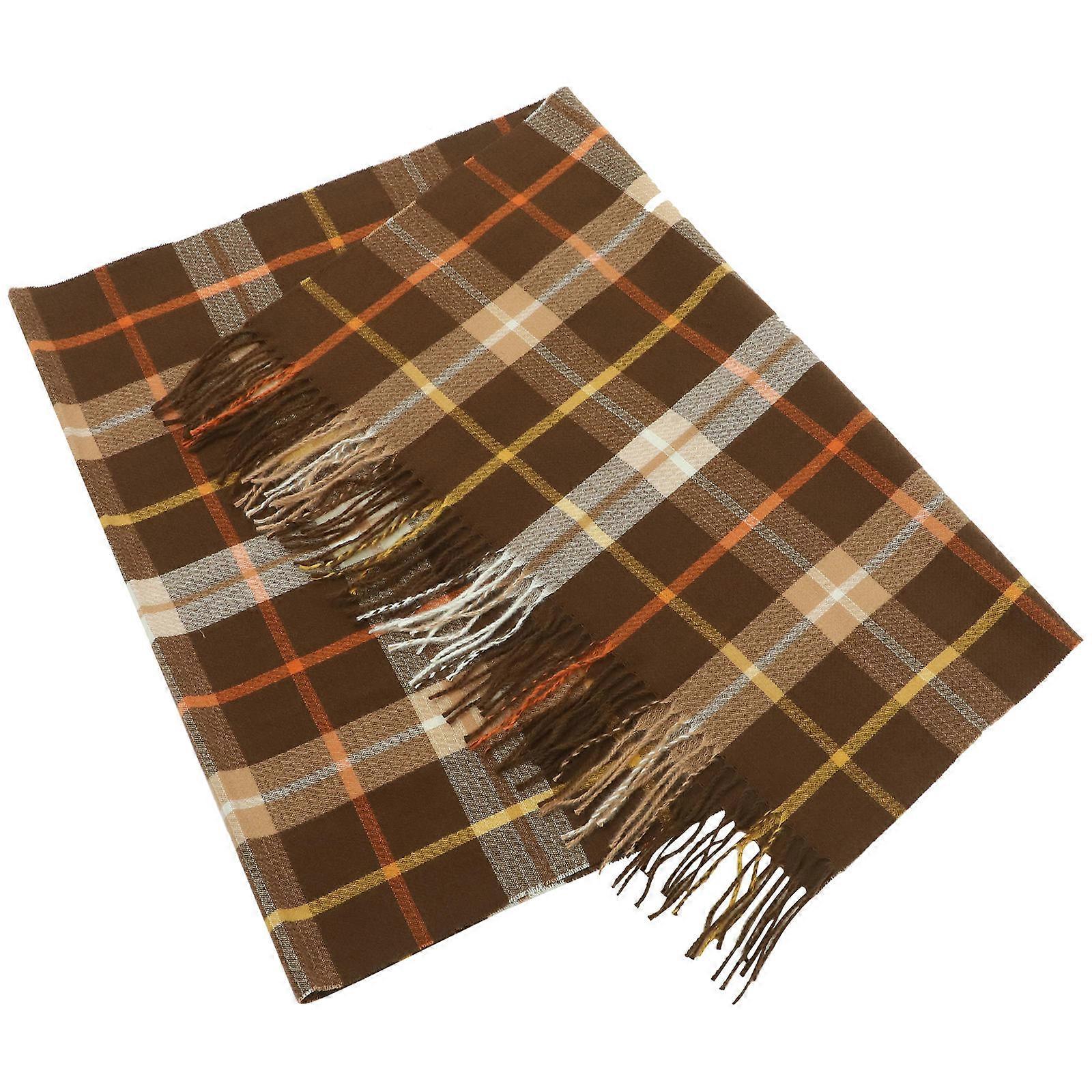 Thickened Warm Women's Winter Scarf Double Sided Printed Thermal Shawl Wrap for Lightweight Long Ladies Wrap Versatile Casual Styling