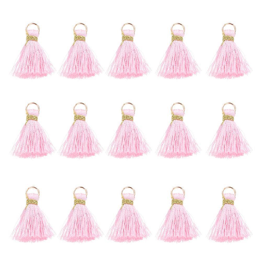 50pcs Handmade Tassels for DIY Projects with Golden Jump Ring Charm