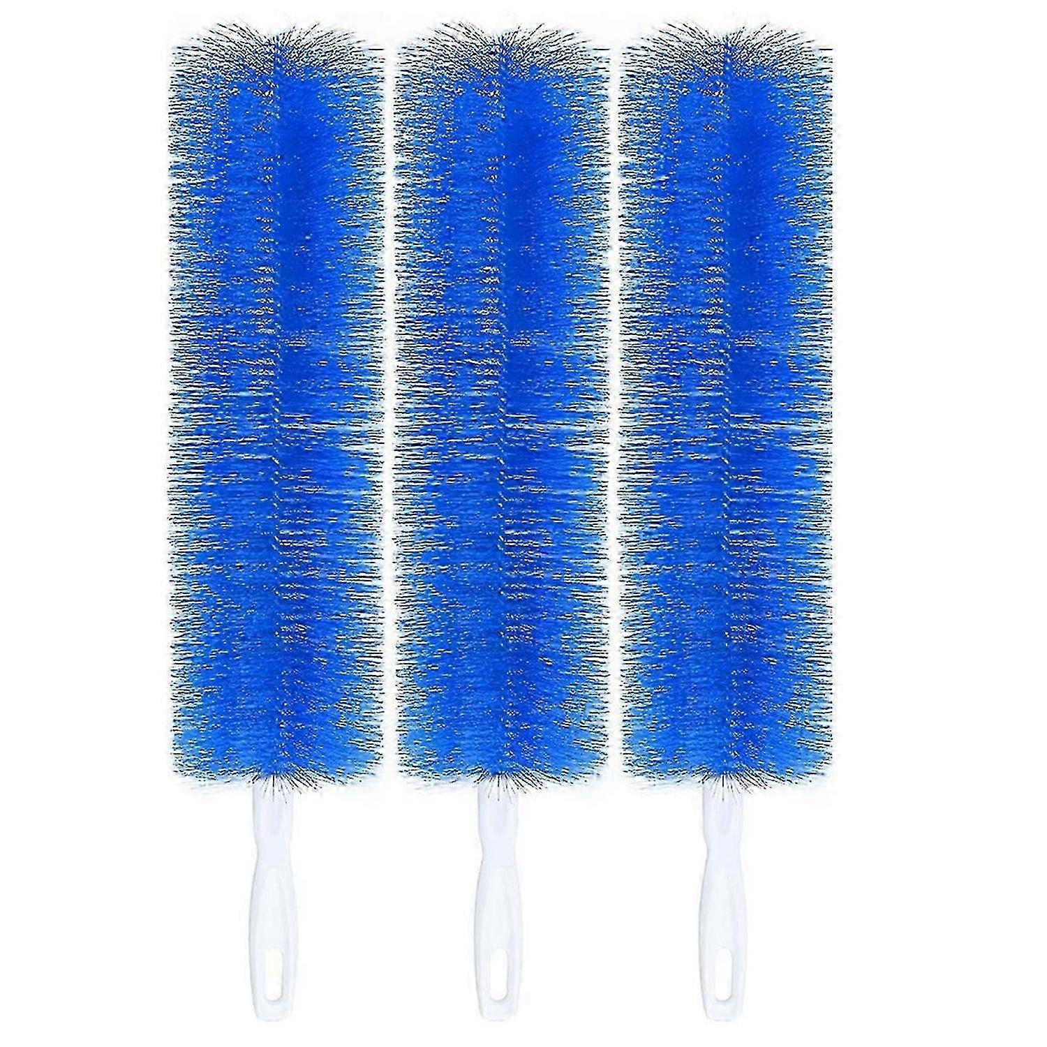 3 Pcs Cobweb Duster Bendable Fan Duster Plastic Dust Cleaner Microfiber Head Ceiling Brush Reusable hwy