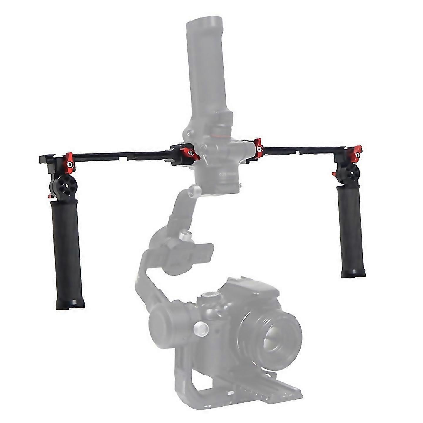 For Dual Gimbal Handgrip Compatible For Rs2/3/4 Foldable Handle Grip,a
