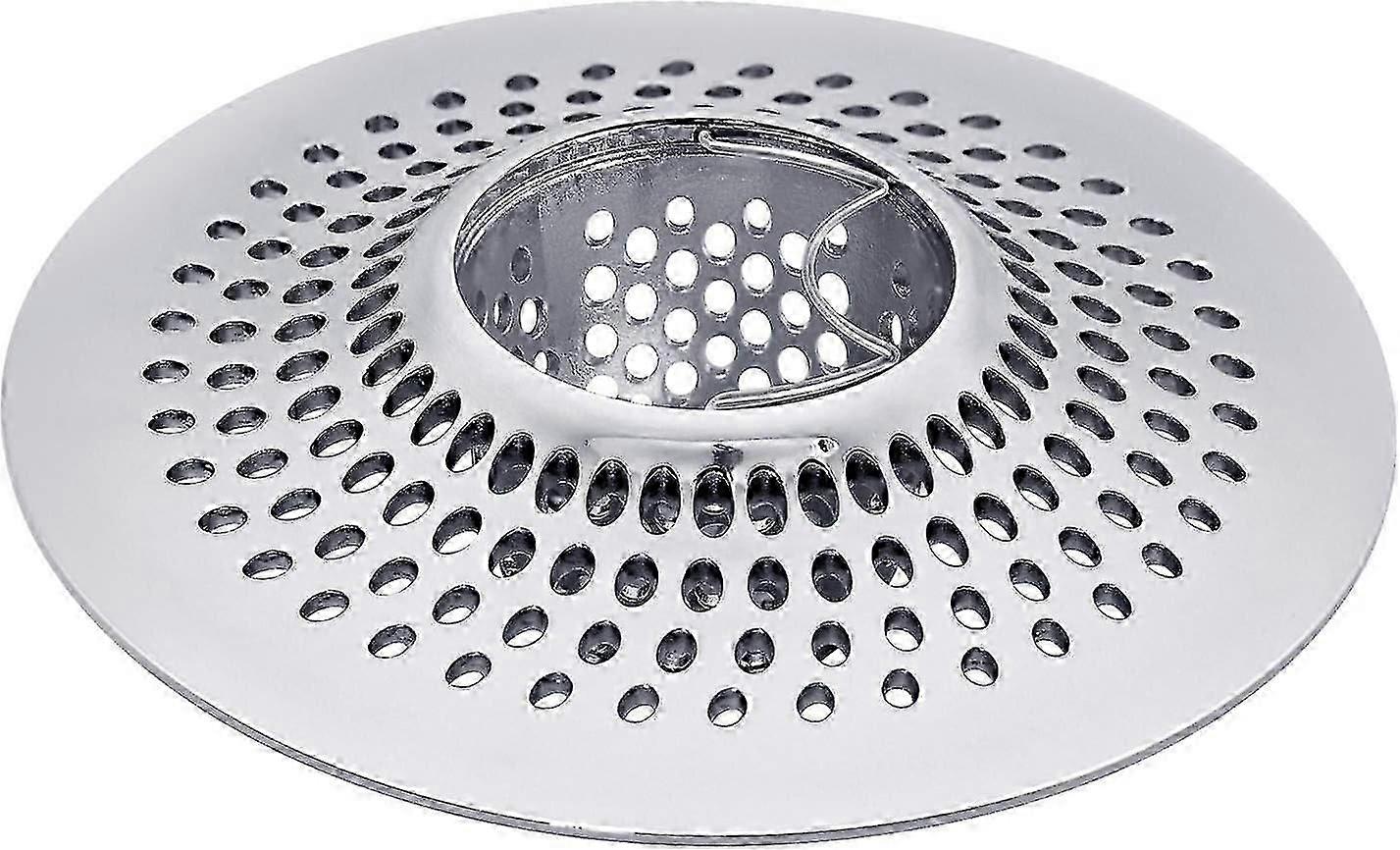 כיסוי ניקוז מסנן שיער לאמבטיה ומקלחת במגן ניקוז אמבטיה מנירוסטה