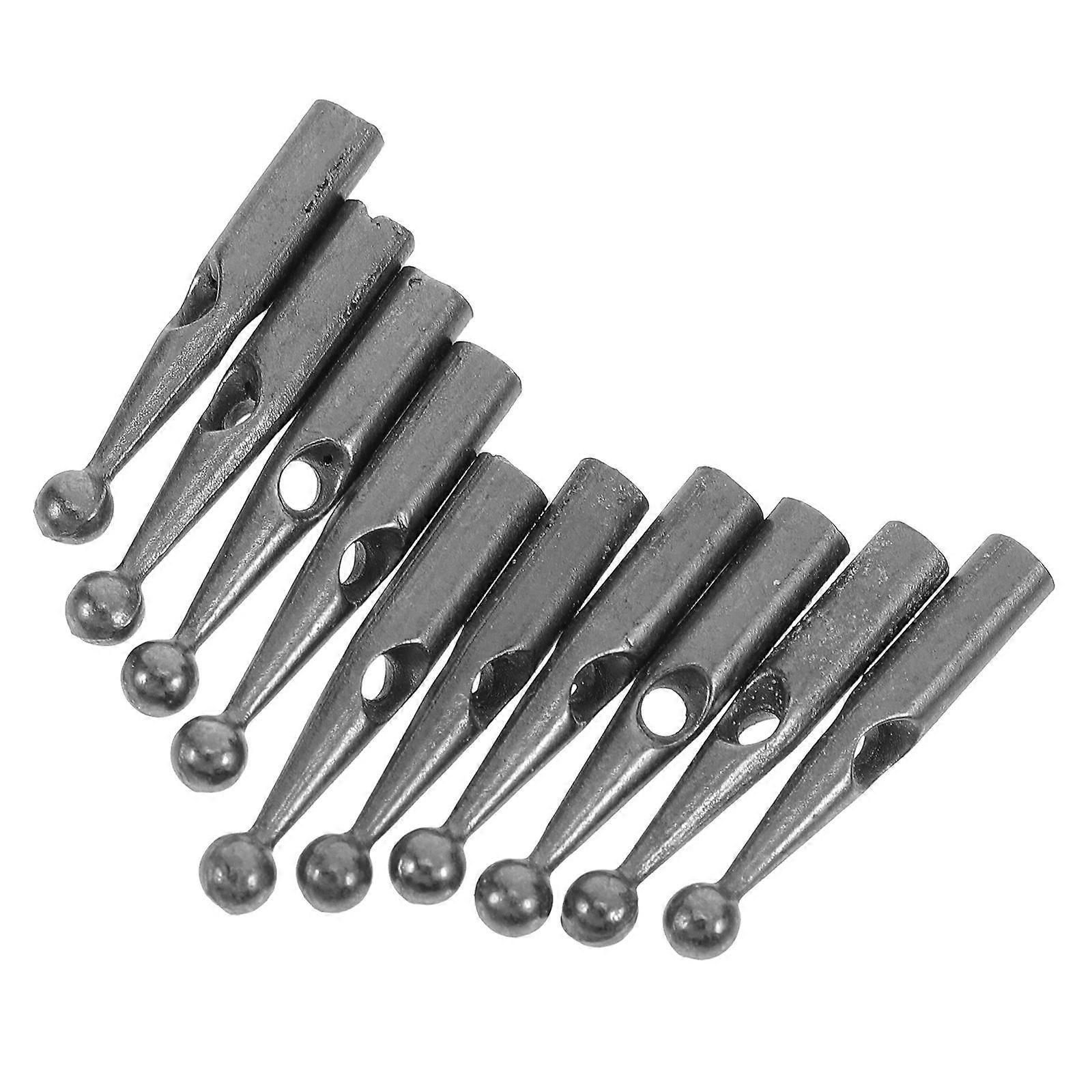 10pcs Metal Umbrella Tail Beads Replacement Tips for Patio Umbrella Parts – Versatile Repair Accessories for Various Umbrella Types – Easy