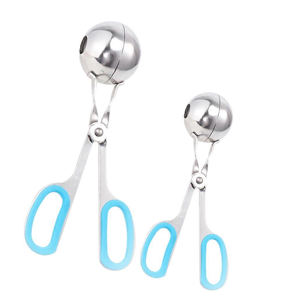 Meatball Shaper Tool Scissor-Shaped Design Kitchen Gadget Suitable For Fish Ball Meatballs 2Pcs