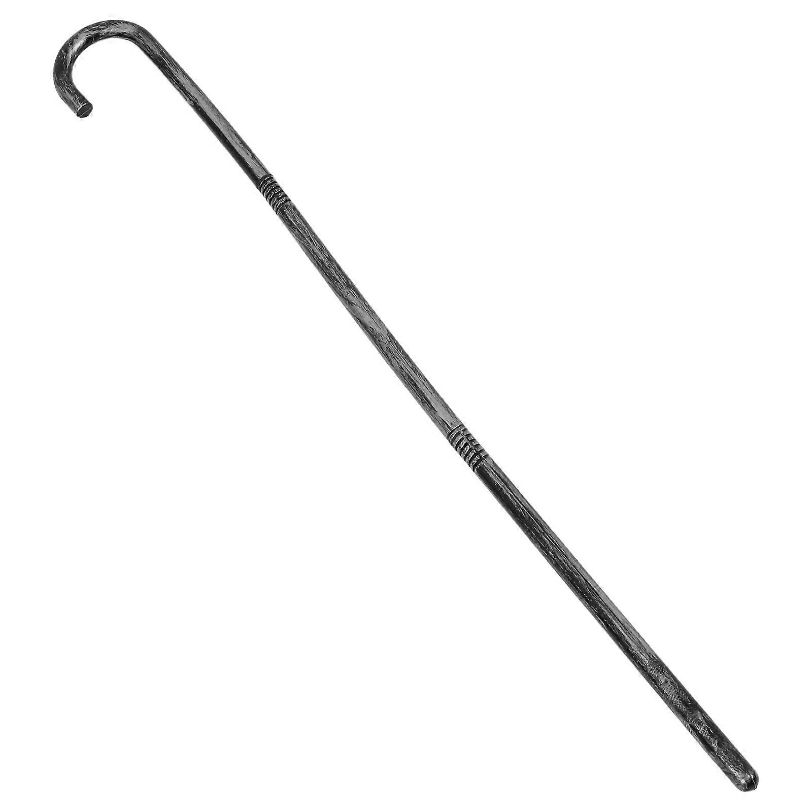 Plastic Canes Prop For Children And Adults Halloween Gentleman Props Accessory Stage Performance Crutch 88.00X10.00X2.00CM 1Pack