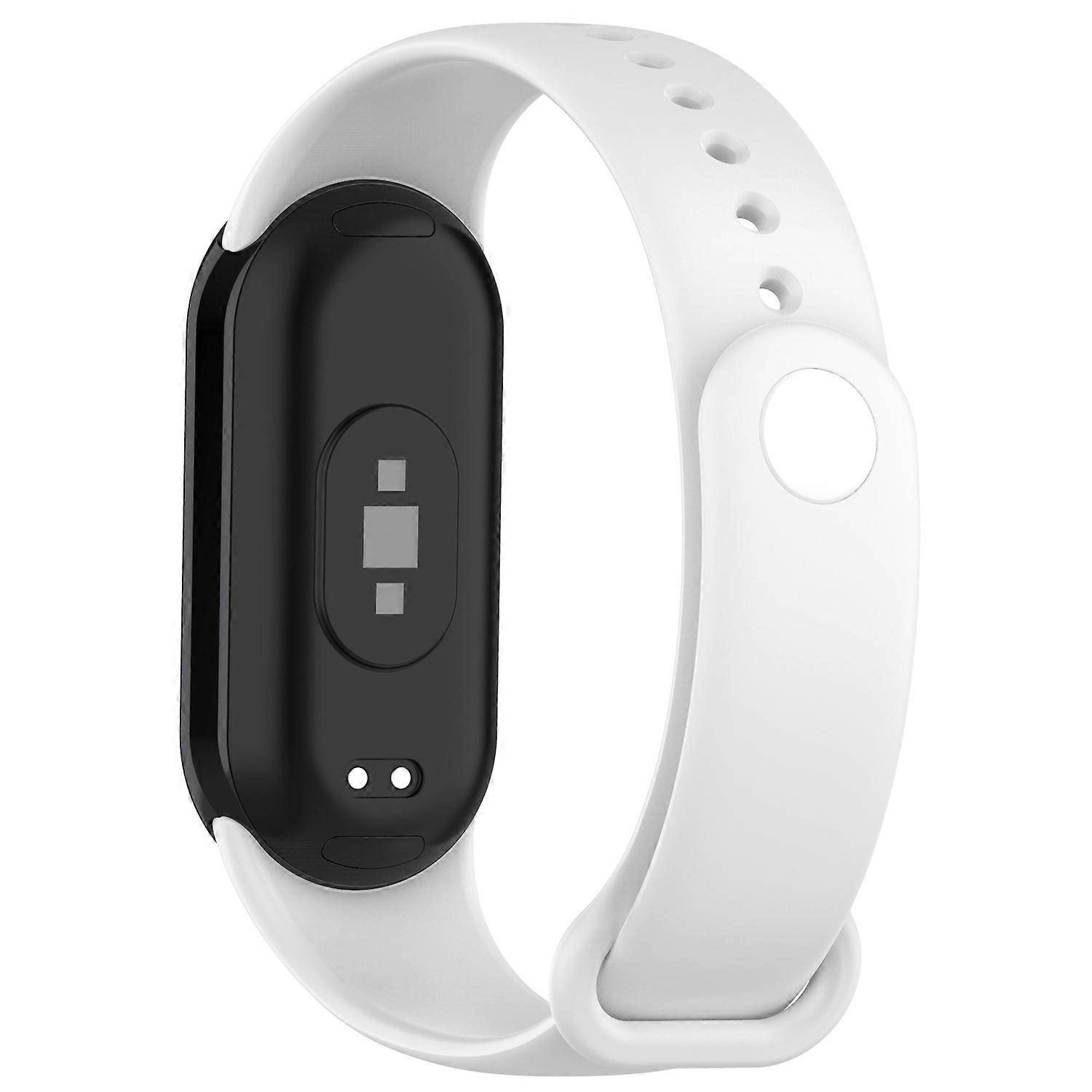 For Xiaomi Smart Band 10 NFC 10 9 NFC 9 8 NFC 8 Solid Color Silicone Watch Strap Replacement Wrist B
