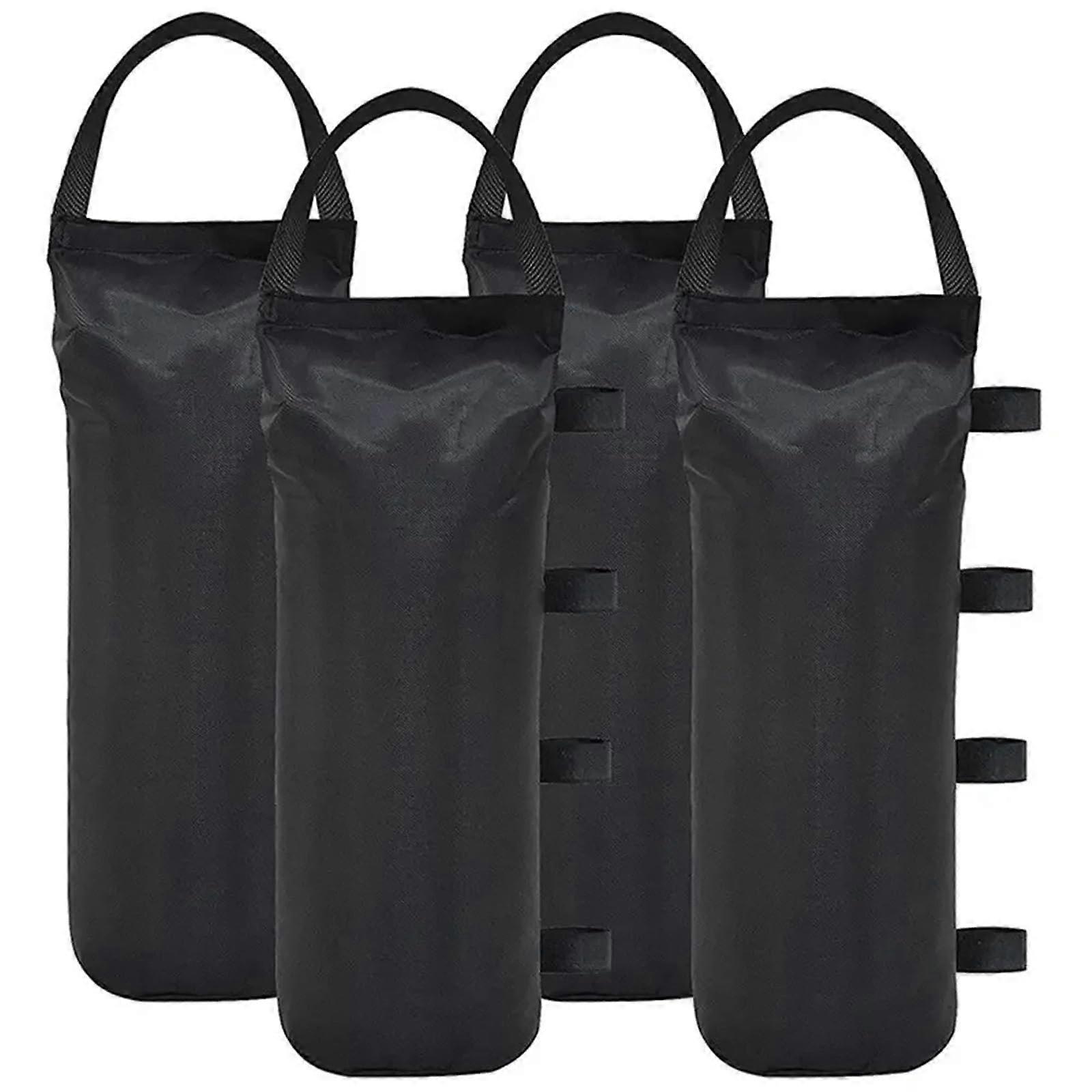 4 pieces Camping Outdoor Tent Foot Sandbags Garden Pavilion Foot Leg Fixing Equipment 600D Oxford Fabric Waterproof Camping Gear 4Pcs