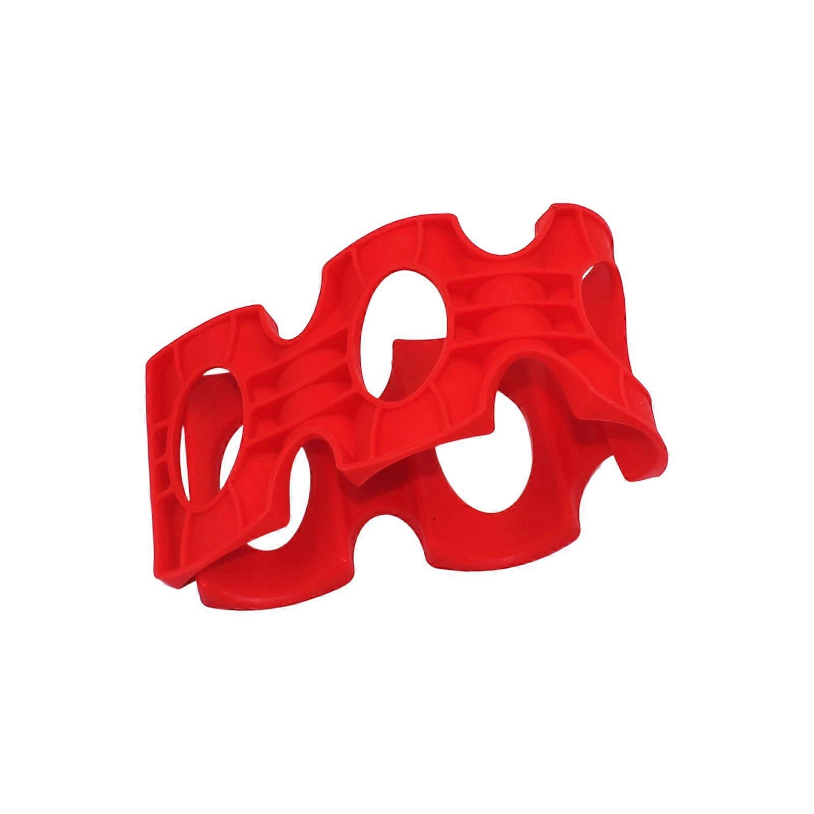 User Friendly Safe Silicone Pad Secures Can And Bottles On Countertops Or Outdoors Picnics Red