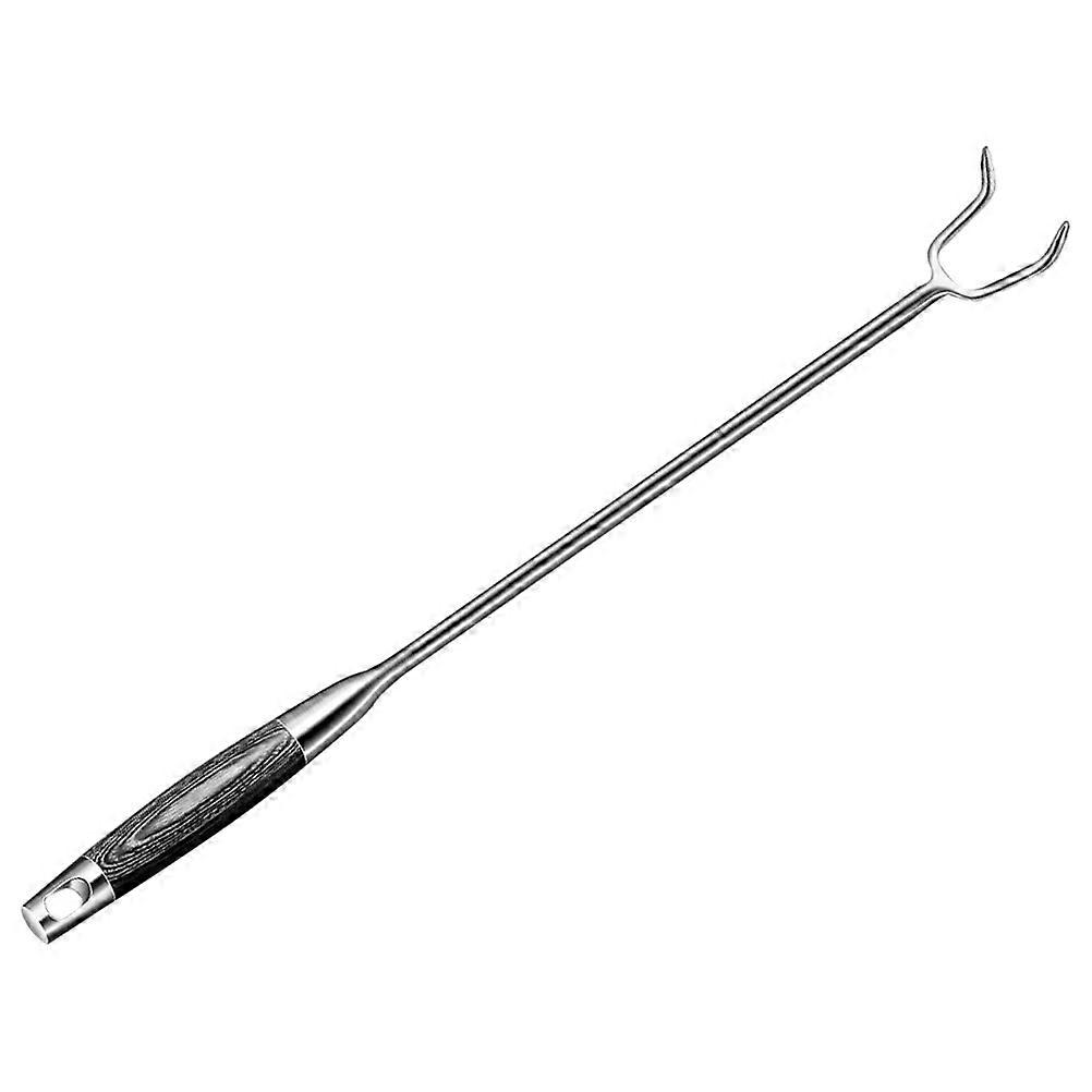Barbecue Accessories Meat Hook Silver 50.00X8.00X5.00Cm Grilling Bbq Chefs 1Pack